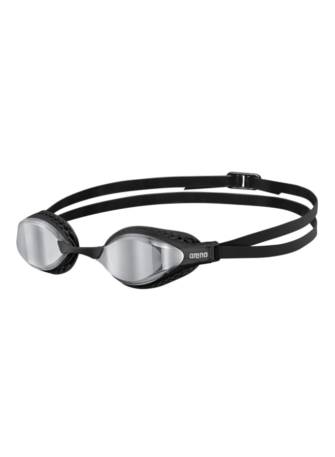 arena Air-Speed  Mirror SILVER-BLACK SW4  - Professional Racing Goggles with Honeycomb Seals - Image 2